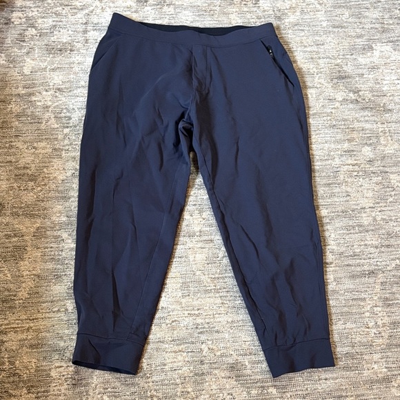 Public Rec Men's Navy Blue jogger Pants - size 34/28 - elastic waist /drawstring - Picture 1 of 4
